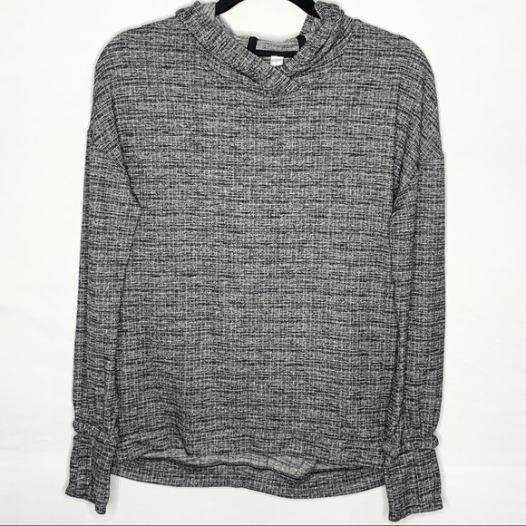 Lululemon Extra Mile Hoodie Black/White Size 6 - Picture 4 of 15